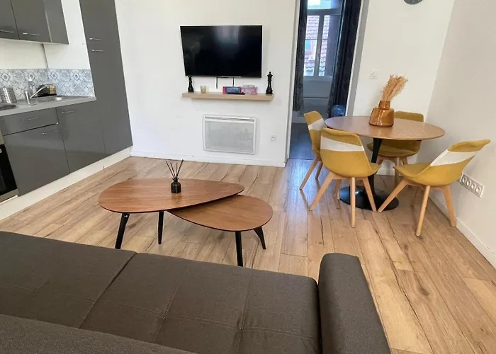 Apartament Le Cosycatala - 4 Personnes - Bureau & Wifi Perpignan